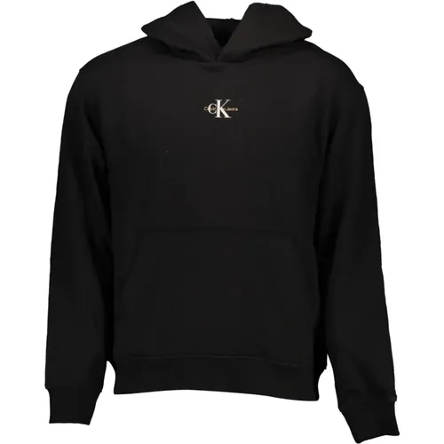 Hooded Sweatshirt Long Sleeve , male, Sizes: 2XL, L, S, XL, M - Calvin Klein - Modalova