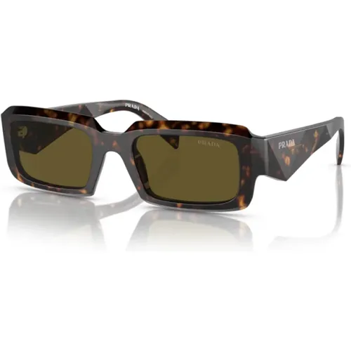 Stylish Sunglasses in Loden/ , male, Sizes: 54 MM - Prada - Modalova