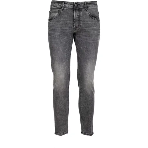 Yaren Marble Tapered Jeans , male, Sizes: W32, W35, W30, W34, W31 - Don The Fuller - Modalova