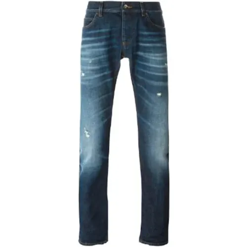 Moderne Slim-Fit Jeans , Herren, Größe: 2XL - Dolce & Gabbana - Modalova