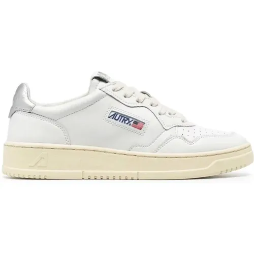 Weiße Medalist Low Women Sneakers , Damen, Größe: 40 EU - Autry - Modalova