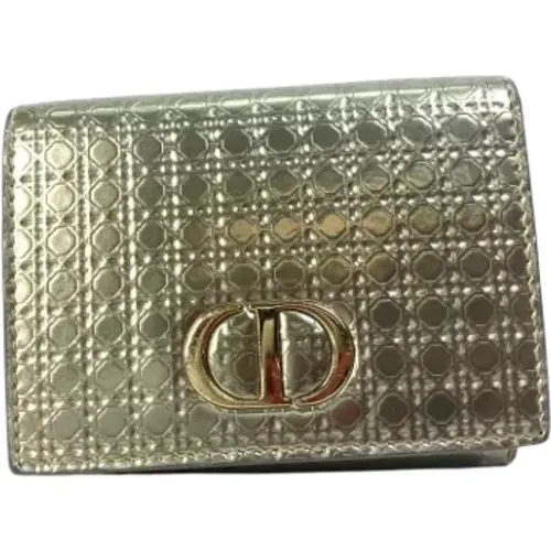 Pre-owned Leather wallets , female, Sizes: ONE SIZE - Dior Vintage - Modalova