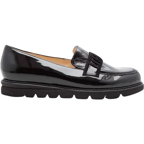 Klassische schwarze Loafer für Damen - HASSIA - Modalova