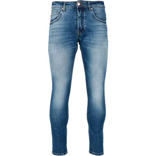 Slim-fit Jeans , Herren, Größe: W34 - Don The Fuller - Modalova