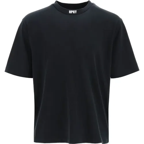 Hpny Besticktes T-Shirt , Herren, Größe: L - Heron Preston - Modalova