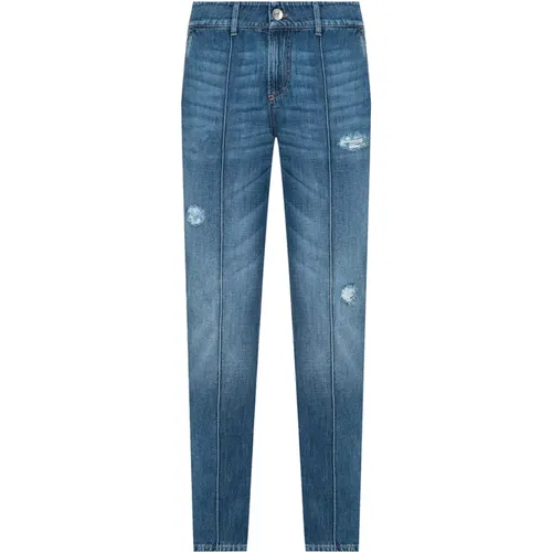 Cotton Straight Jeans , male, Sizes: M - BRUNELLO CUCINELLI - Modalova