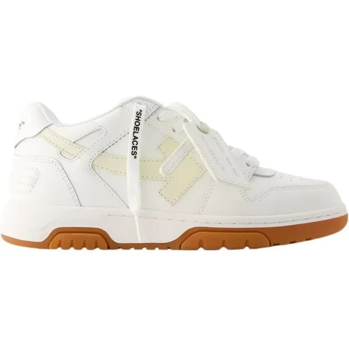 Out Of Office Sneakers - - Leather - White , female, Sizes: 2 UK - Off White - Modalova