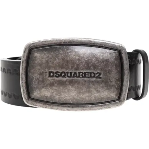 Ledergürtel , Herren, Größe: 110 CM - Dsquared2 - Modalova