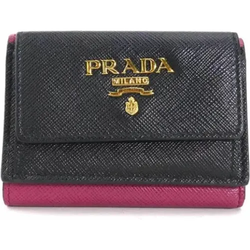 Pre-owned Leather wallets , female, Sizes: ONE SIZE - Prada Vintage - Modalova