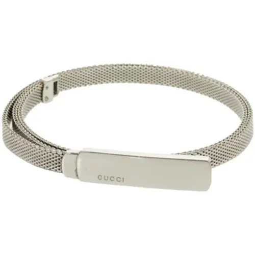 Pre-owned Silver belts , female, Sizes: ONE SIZE - Gucci Vintage - Modalova