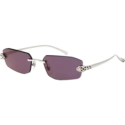 Stylish Sunglasses Ct0474S , unisex, Sizes: 56 MM - Cartier - Modalova