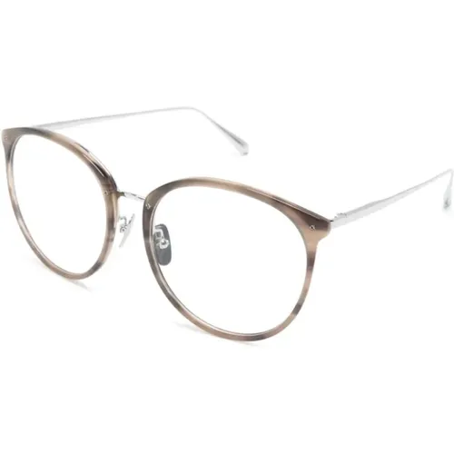 Lfl747 C38 OPT Optical Frame , female, Sizes: 58 MM - Linda Farrow - Modalova