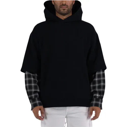 Layered Sweatshirt , male, Sizes: L - Marni - Modalova