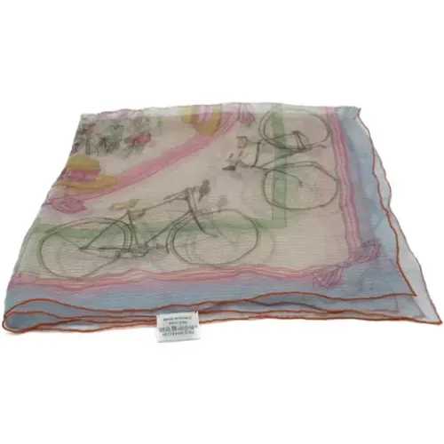 Pre-owned Silk scarves , female, Sizes: ONE SIZE - Hermès Vintage - Modalova