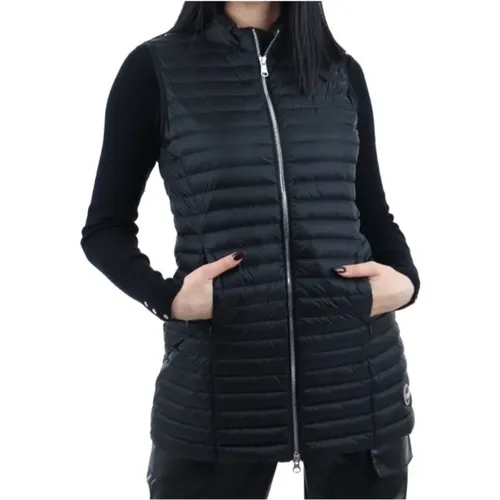 Long Quilted Women's Vest , female, Sizes: L, S, M, XL - Colmar - Modalova