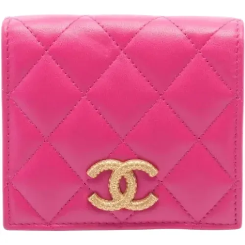 Pre-owned Leather wallets , female, Sizes: ONE SIZE - Chanel Vintage - Modalova