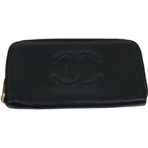 Pre-owned Leather wallets , female, Sizes: ONE SIZE - Chanel Vintage - Modalova