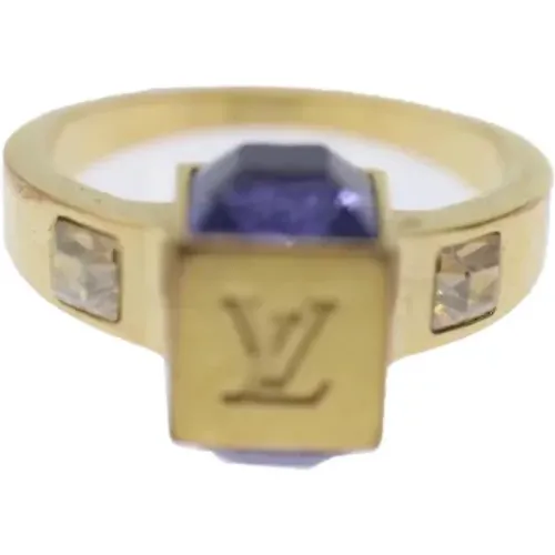 Pre-owned Metal rings , male, Sizes: ONE SIZE - Louis Vuitton Vintage - Modalova