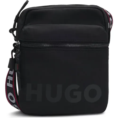 Modern Reporter Bag with Logo Strap , male, Sizes: ONE SIZE - Hugo Boss - Modalova