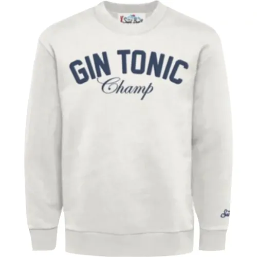 Baumwoll Gin Tonic Champ Sweatshirt Herren , Herren, Größe: S - MC2 Saint Barth - Modalova