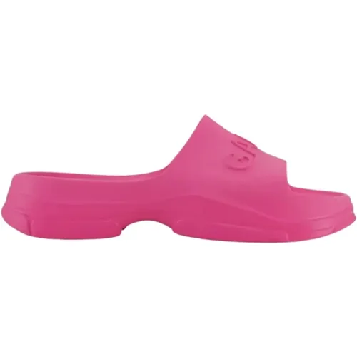 Pool Slide Sandals , female, Sizes: 4 UK, 8 UK, 7 UK, 6 UK, 5 UK, 3 UK - Ganni - Modalova