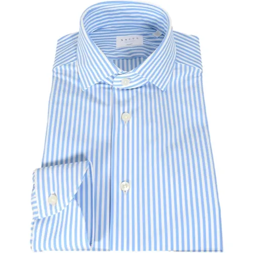 Active Shirt Celeste Stripe , male, Sizes: 3XL, L, XL, M, 2XL, 4XL - Xacus - Modalova