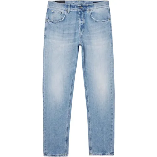 Slim Fit Low Waist Denim Jeans Ss23 , male, Sizes: W31, W35, W40 - Dondup - Modalova