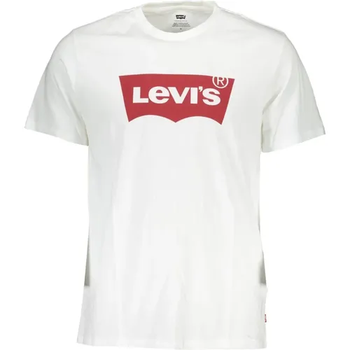 Levi's, Klassisches Baumwoll Logo Tee , Herren, Größe: L - Levis - Modalova