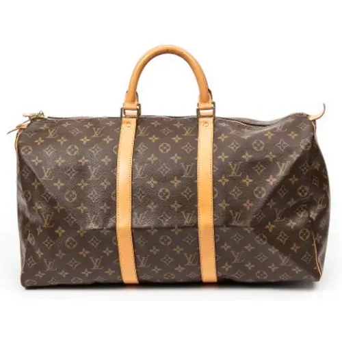 Pre-owned Canvas travel-bags , female, Sizes: ONE SIZE - Louis Vuitton Vintage - Modalova