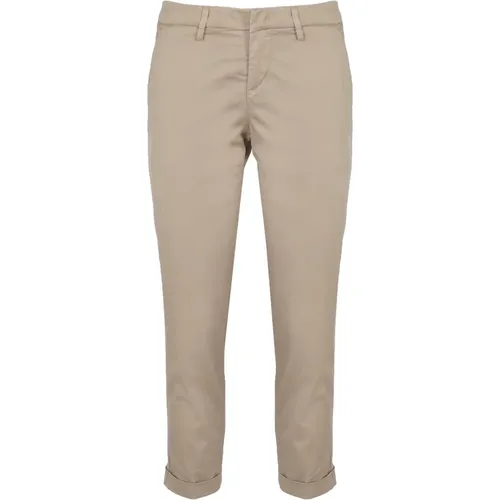 Chino Trousers for Women , female, Sizes: W26, W28 - Fay - Modalova