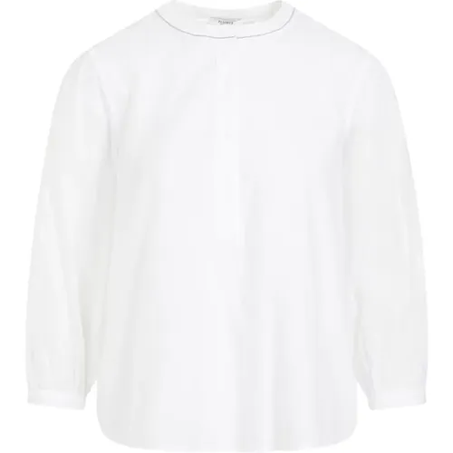 Cotton Voile Shirt , female, Sizes: XS - PESERICO - Modalova