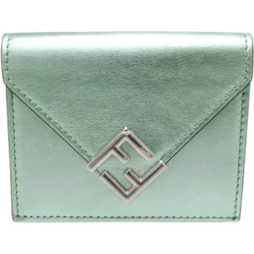 Pre-owned Leather wallets , female, Sizes: ONE SIZE - Fendi Vintage - Modalova