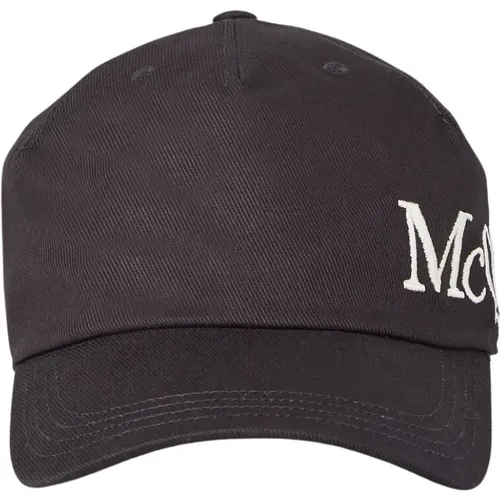 Kontrast Logo Baseball Cap , Herren, Größe: M - alexander mcqueen - Modalova