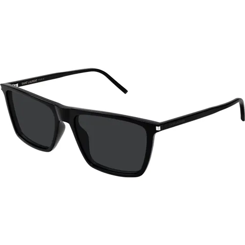 Sonnenbrille SL 668 Schwarz,Modische Sonnenbrille SL 668 - Saint Laurent - Modalova