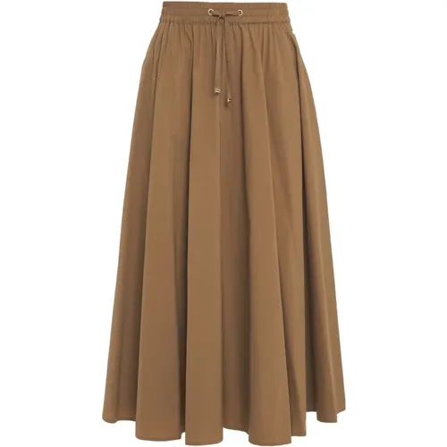 Womens Clothing Skirts Ss24 , female, Sizes: M - Herno - Modalova