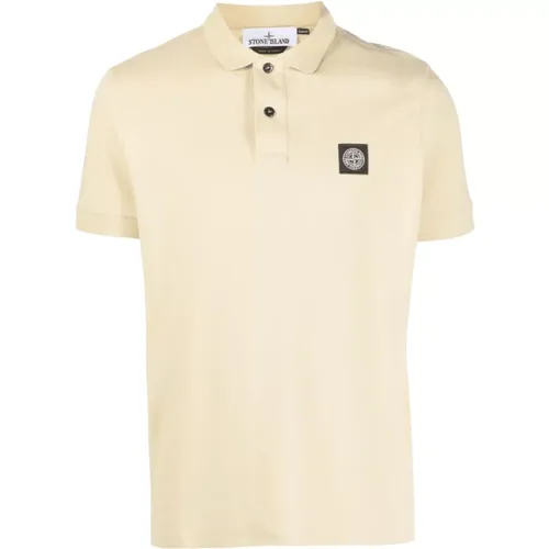 Patch Compass Polo Shirt , male, Sizes: S, M, 2XL, XL, L - Stone Island - Modalova