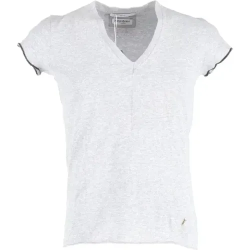 Pre-owned Cotton tops , female, Sizes: S - Yves Saint Laurent Vintage - Modalova