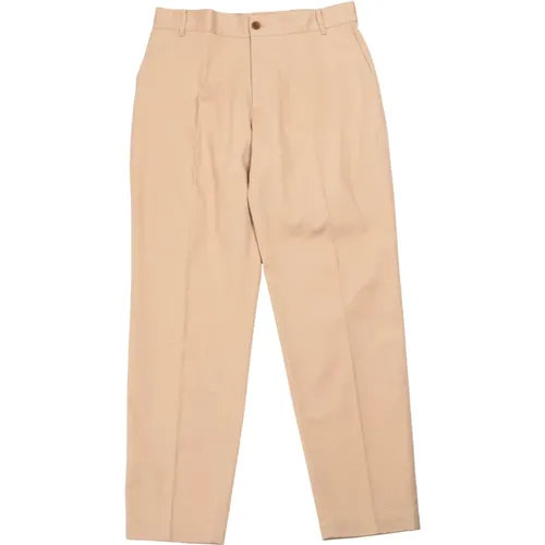 Cotton Chino Pants , male, Sizes: XS, S - Maison Kitsuné - Modalova