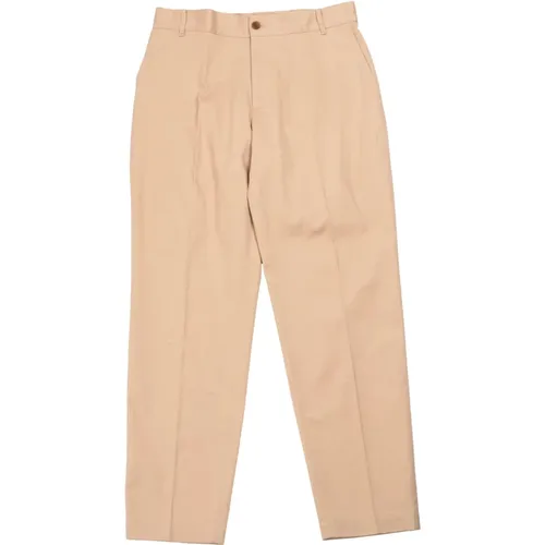 Cotton Chino Pants , male, Sizes: XS, S, 3XS - Maison Kitsuné - Modalova