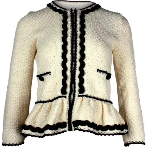 Pre-owned Cotton outerwear , female, Sizes: XS - Valentino Vintage - Modalova
