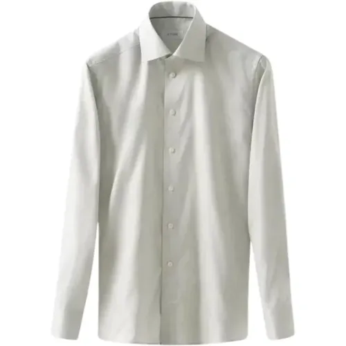 Twill Long Sleeve Shirts , male, Sizes: 4XL, 5XL, 3XL, L - Eton - Modalova