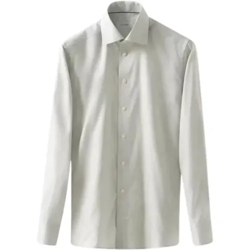Twill Long Sleeve Shirts , male, Sizes: 4XL, 5XL, 6XL, 3XL, L - Eton - Modalova