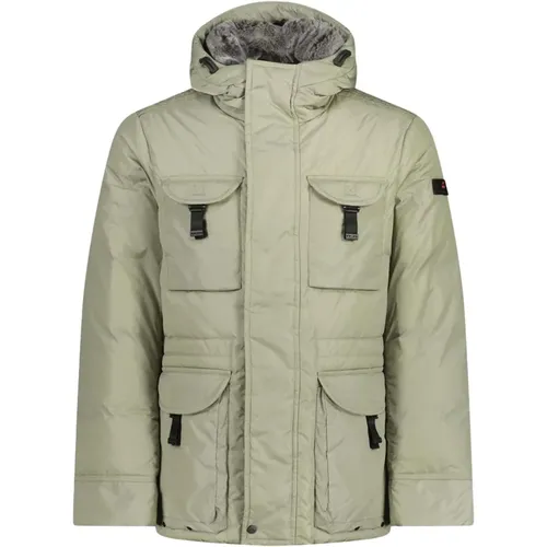 Down Fur Jacket , male, Sizes: M, S, XL, 2XL - Peuterey - Modalova
