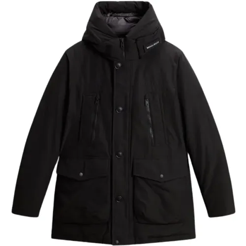 Arctic Parka Schwarz Herren Winterjacke - Woolrich - Modalova