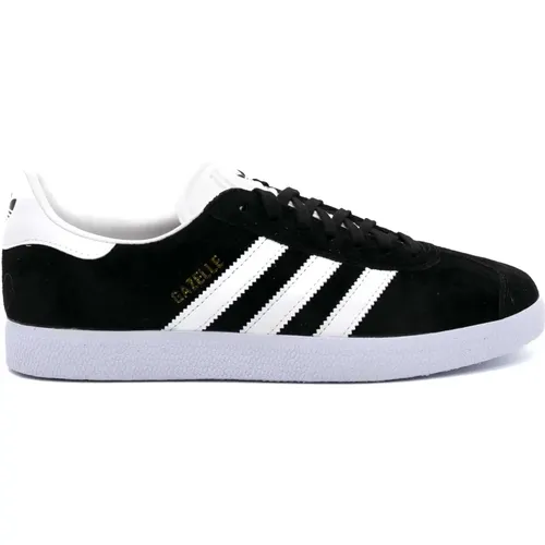 Schwarze Wildleder-Sneakers mit Logo , Herren, Größe: 44 1/2 EU - adidas Originals - Modalova