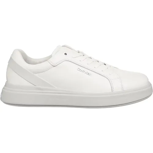 Einfache Schnürsneakers , Herren, Größe: 40 EU - Calvin Klein - Modalova