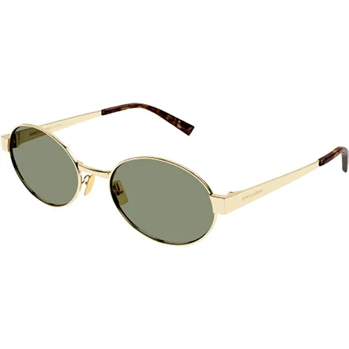 Metall Sonnenbrille für Frauen - Saint Laurent - Modalova
