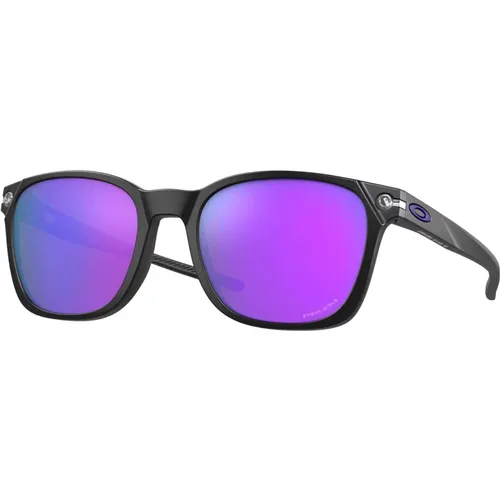 Matte Sunglasses with Prizm Violet , male, Sizes: 55 MM - Oakley - Modalova