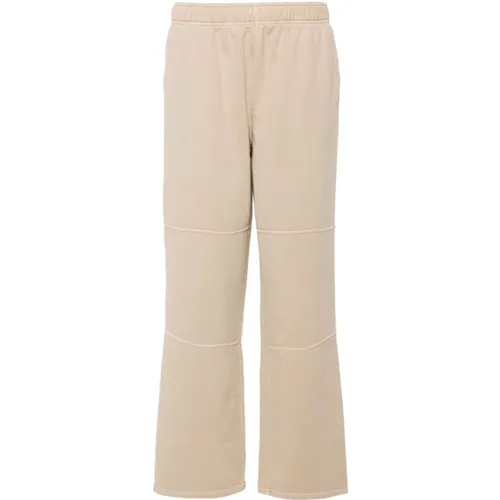 Cotton Jogging Loose-Fit Trousers , female, Sizes: L, M - Prada - Modalova