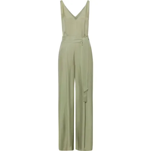 Naia Acetat Wide Leg Jumpsuit , Damen, Größe: 2XS - IVY OAK - Modalova